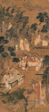 钱选 Qian Xuan Werke - Genießen Sie Bilder alte China Tinte